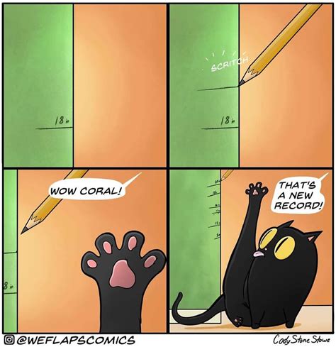 coral cat comics|30 Comics That Show What Living With A Cat Is Really Like.